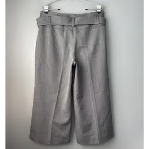 Adolfo Trouser Gauchos Pants Size 12 High Rise Career Wide Leg 90s Y2K Capris thumbnail 3