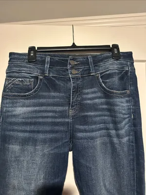 Buckle Black Dark Blue Distressed Skinny Jeans thumbnail 2