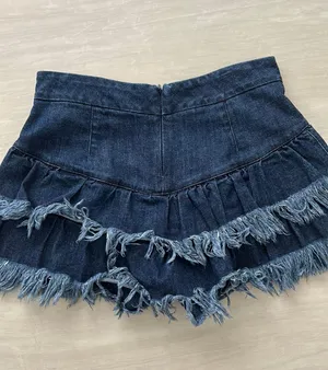 AC Rendon Jean Skort Size 2 thumbnail 2