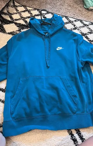 Blue Nike Hoodie thumbnail 1
