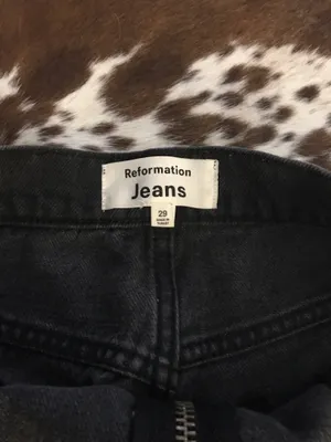 Reformation Marcus Denim Mini Skirt Sz 29 thumbnail 6