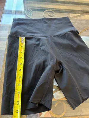 Aerie Black OFFLINE biker shorts thumbnail 7