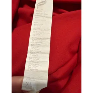 Fabletics‎ PureLuxe Red High Waisted Crossover Leggings Womens XL LG2251354-6218 thumbnail 5