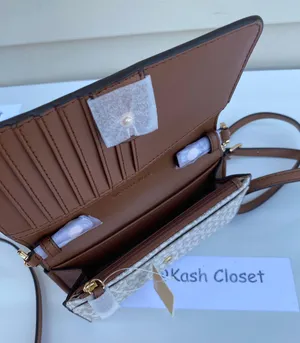 Michael Kors JST MD Phone Crossbody & Clutch Vanilla thumbnail 9