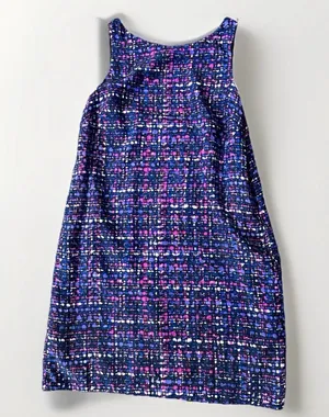 ALICE TRIXIE Women's 100% Silk‎ Casual Satin Summer Resort Shift Dress Size M thumbnail 2