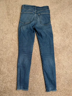 We The Free Free People Raw‎ Hem Ankle Jeans Size 27 thumbnail 4