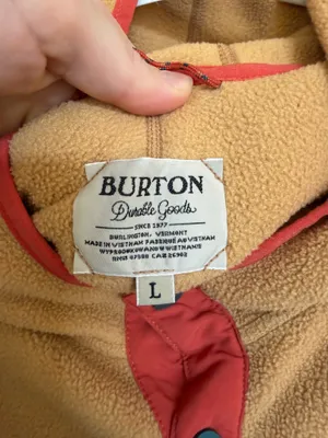 Burton button up hoodie  thumbnail 3