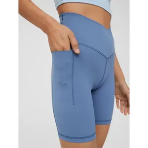 Offline by Aerie Blue Real Me Xtra Bike Shorts Size M 7” thumbnail 9