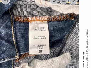 GUESS Women's Mid-Blue Bootcut Jeans with Faded Wash thumbnail 7