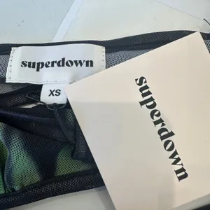 Superdown Black Flames Bralette Top XS Coachella Festival NEW thumbnail 7