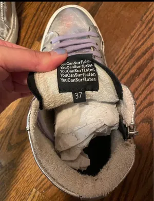 P448 Silver Sneakers thumbnail 5