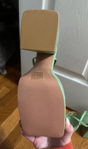 Princess Polly Green Heels thumbnail 6
