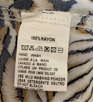 Grifflin Paris Zebra Print Wrap Skirt L thumbnail 6