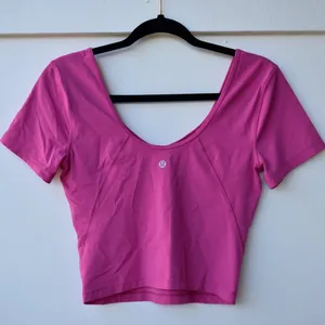 Lululemon Align T-Shirt Sonic Pink thumbnail 4