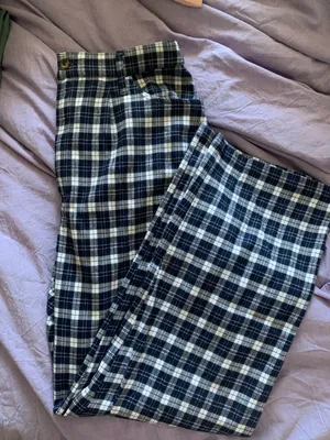 Plaid Dad Pants thumbnail 2