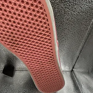 Vans‎ Women's Size 8 Gray Canvas Lace-Up Sneakers Pink Lining Casual Shoes thumbnail 15