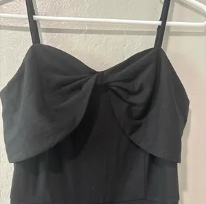 Yathon Black Spaghetti Strap Dress Size M thumbnail 2