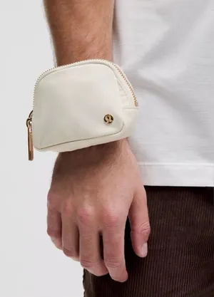 Lululemon Everywhere Belt Bag Nano- Bone/Gold Minimalist New with tags thumbnail 1