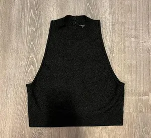 Victoria’s Secret Gray Pullover Sweater Vest Size L thumbnail 1