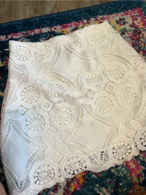 Abercrombie White Lace Mini Skirt thumbnail 7