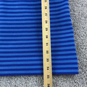 Lilly Pulitzer Alden Flutter Sleeve Shift Dress Womens M Blue Striped Resortwear thumbnail 5