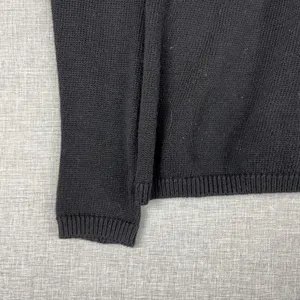 Vince‎ Cardigan Womens S Black 85% Cotton 15% Cashmere Crew Neck Lightweight thumbnail 12