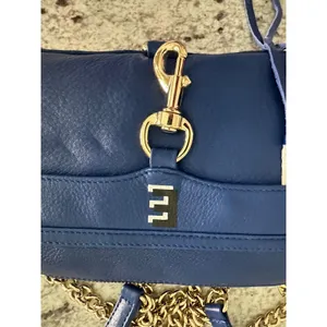 NWT Rebecca Minkoff Mini MAC "E" Blue  bag thumbnail 2