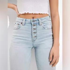 American Eagle Super Hi Rise Flare Jean in Blue Mist Next Level Stretch 16R NWT thumbnail 5