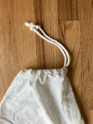 White linen cargo pants thumbnail 3