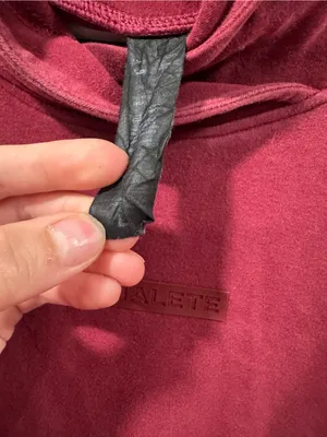 Alphalete Women's Hooded Pullover - Wine thumbnail 4