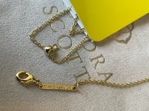 Kendra Scott Gold Necklace thumbnail 1