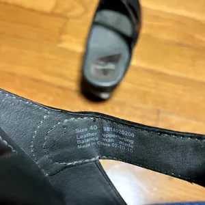 Dansko Solitaire Black Womens Size 40 Clog Open Back Slip On Professional thumbnail 8