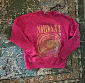 Pink Nirvana Urban Outfitters Sweatshirt Crewneck thumbnail 1