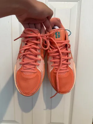 Nike Apricot Sabrina Ionescu Basketball Sneakers thumbnail 5