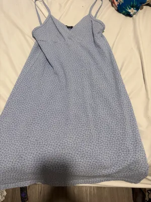 Purple floral brandy Melville dress thumbnail 1