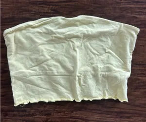 PacSun Basics Tube Yellow Top thumbnail 1