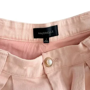 Majorelle Kaylee Peachy Pink Shorts Size Medium High Rise Fashion Dressy Party thumbnail 4