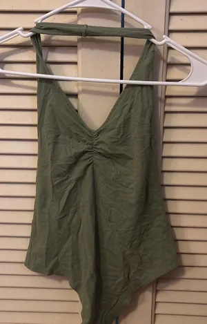 American Eagle Halter Bodysuit thumbnail 1