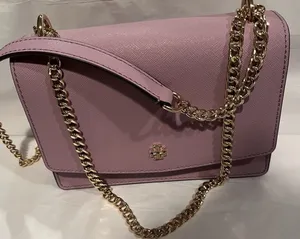 Tory Burch Emerson mini Bag Dusty Violet Leather thumbnail 1