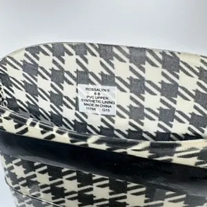 Lauren Ralph Lauren Houndstooth Tall‎ Rain Boots Women's Size 6 Classic Timeless thumbnail 6