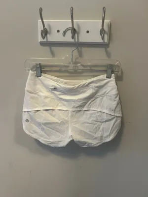 White Lululemon Shorts thumbnail 2