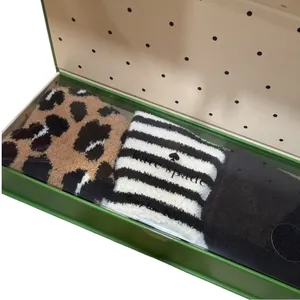 Kate Spade New York Cozy Low-Cut Socks Gift Set – 3 Pairs – NEW in Gift Box thumbnail 1