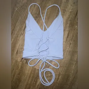 GARAGE Strappy back cami crop top! thumbnail 3