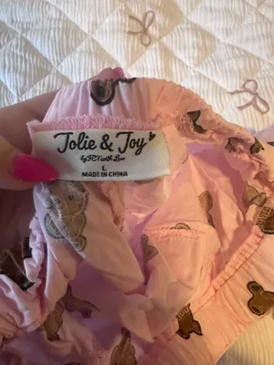 Jolie and Joy bear boxer shorts pink thumbnail 2