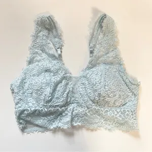 Aerie Eyelash Lace Plunge Bralette‎ Women’s size Medium thumbnail 1