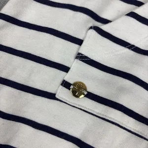 Lilly Pulitzer Hillary Popover Dress Womens XS Navy White Stripe Cowl Modal thumbnail 2