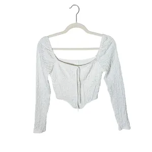 SABO Shelton Off Shoulder Corset Top White Size Small‎ Coquette Bridal thumbnail 7