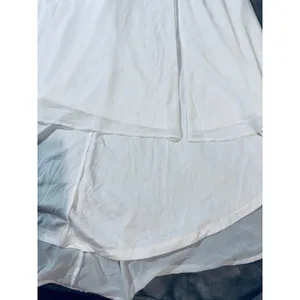 NWT Lulus Adorna White Off-the-Shoulder Maxi Dress Size XL‎ White Sleeves thumbnail 4