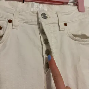 Acne Studios Town White Vintage Jeans thumbnail 4