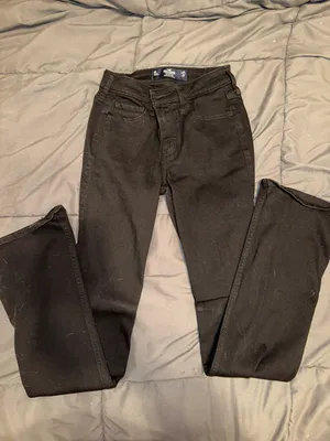 Hollister Black Bootcut Jeans thumbnail 1
